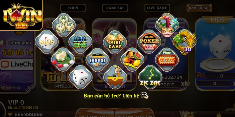 Iwin - Đế Chế Giải Trí Đỉnh Cao Chinh Phục Châu Á 3 Iwin luôn luôn mang đến các Mini Game độc đáo